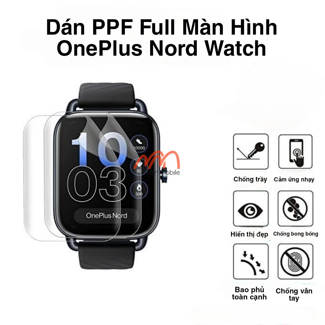 Dán ppf full màn hình oneplus nord watch