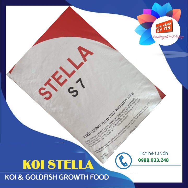 Cám KOI STELLA S7 dành cho cá KOI || 1Kg