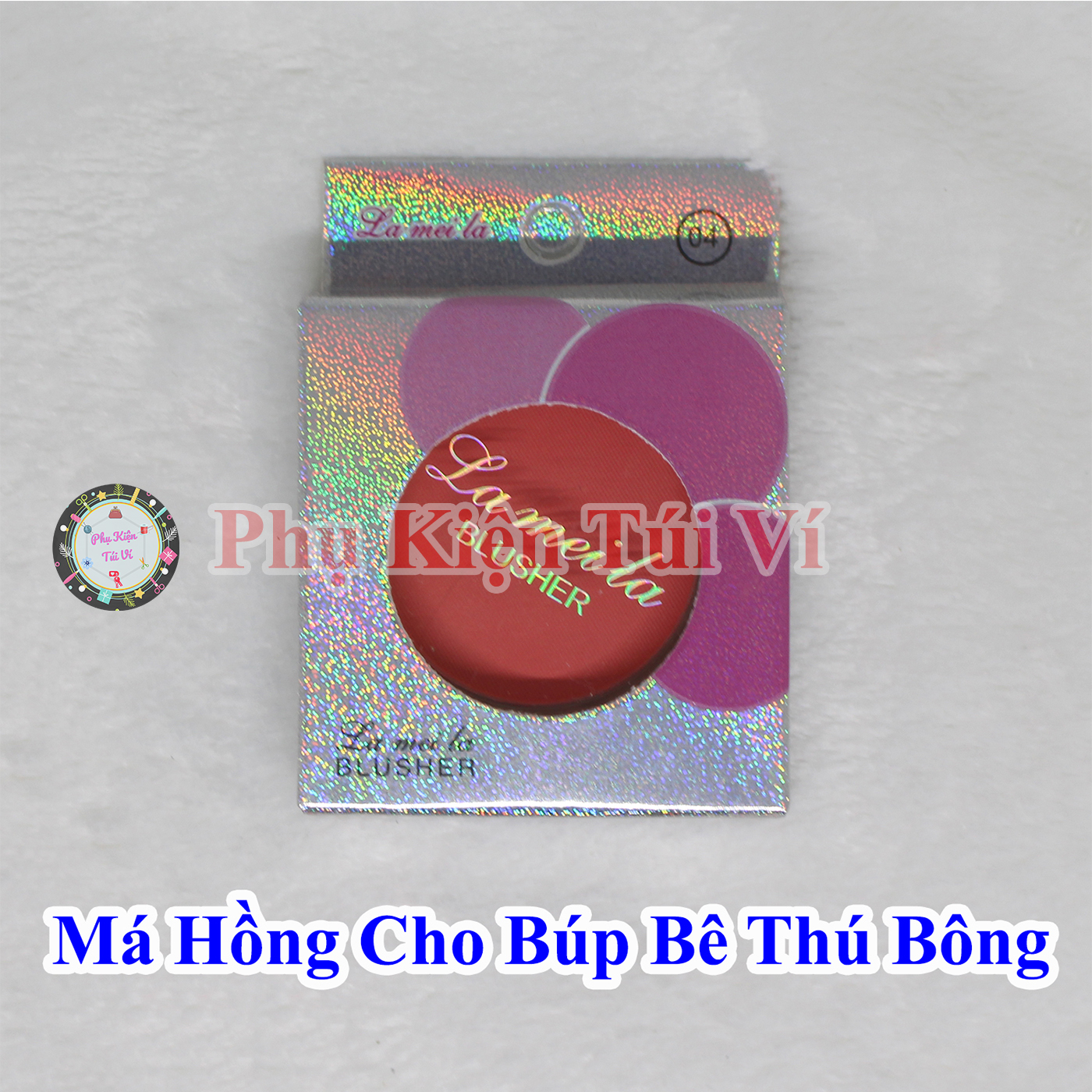Má hồng cho búp bê, thú bông 15k/hộp