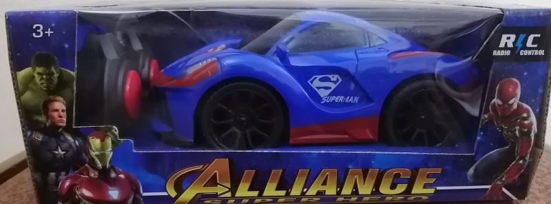 ô tô điều khiển từ xa  biệt đội siêu anh hùng màu xanh