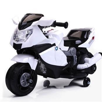 Xe máy điện cho bé yêu 9288 màu trắng có đèn và nhạc