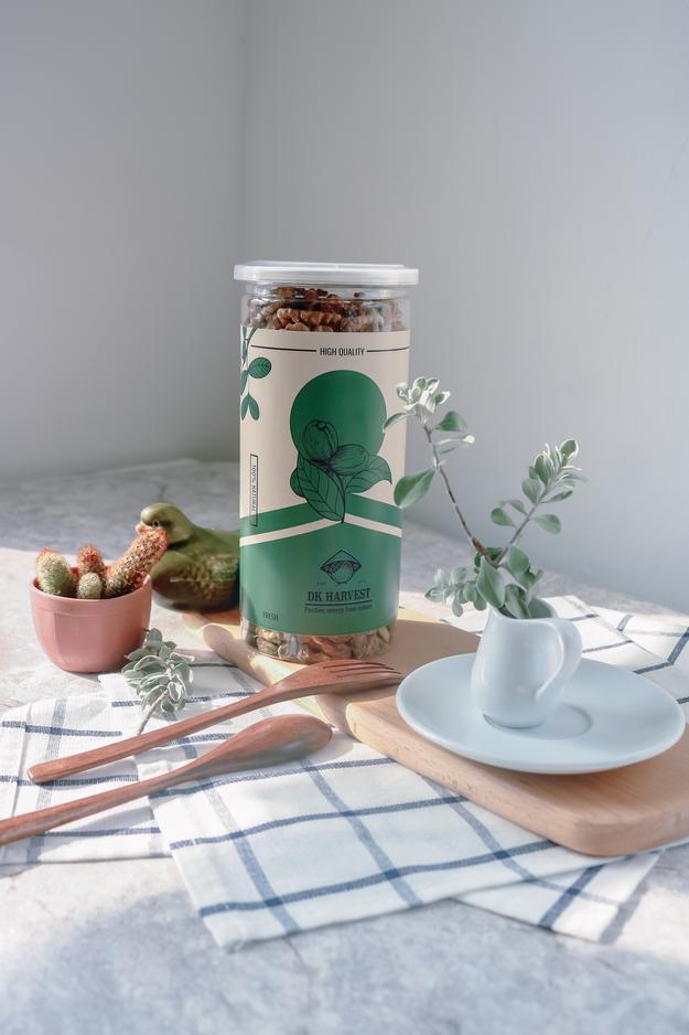Hạt Mix Nuts 5 Loại (Dẻ Cười + Hạnh Nhân + Hạt Điều + Óc Chó Vàng + Macca ) - 250g