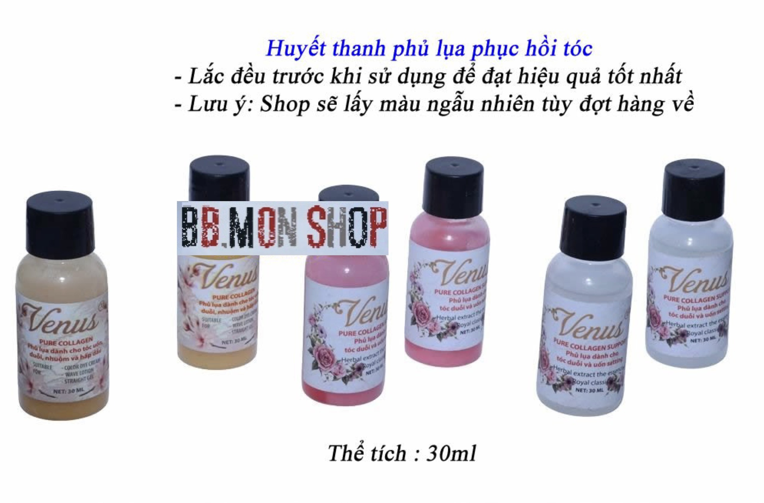 Huyết thanh phủ lụa phục hồi tóc 30ml