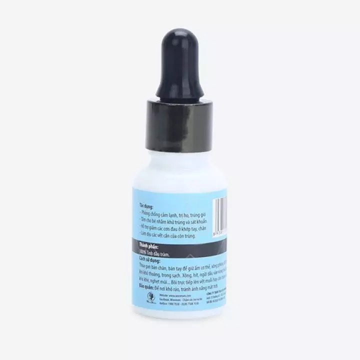 [HSD 8/2025] Dầu tràm nguyên chất Wonmom (100% lá tràm thiên nhiên)
