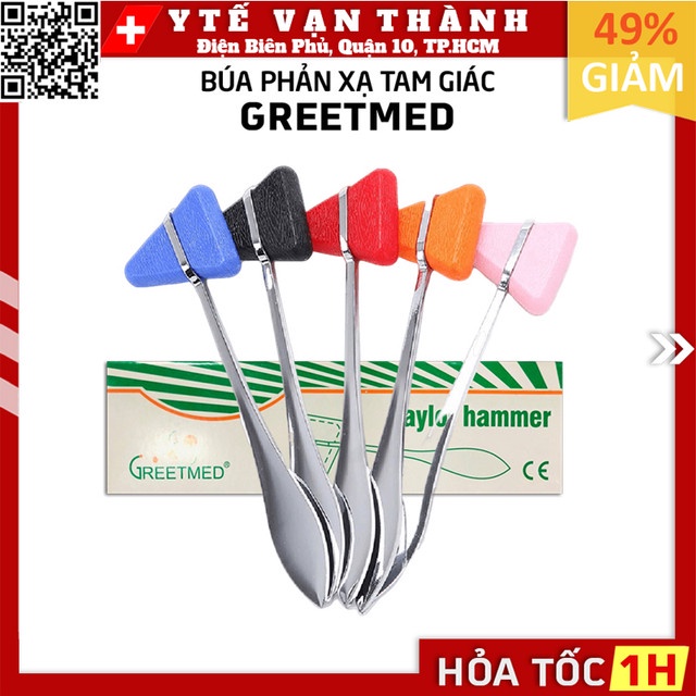✅ búa phản xạ tam giác greetmed -vt0844 - y tế vạn thành