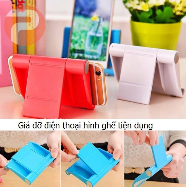 Giá đỡ điện thoại hình cái ghế chắc chắn