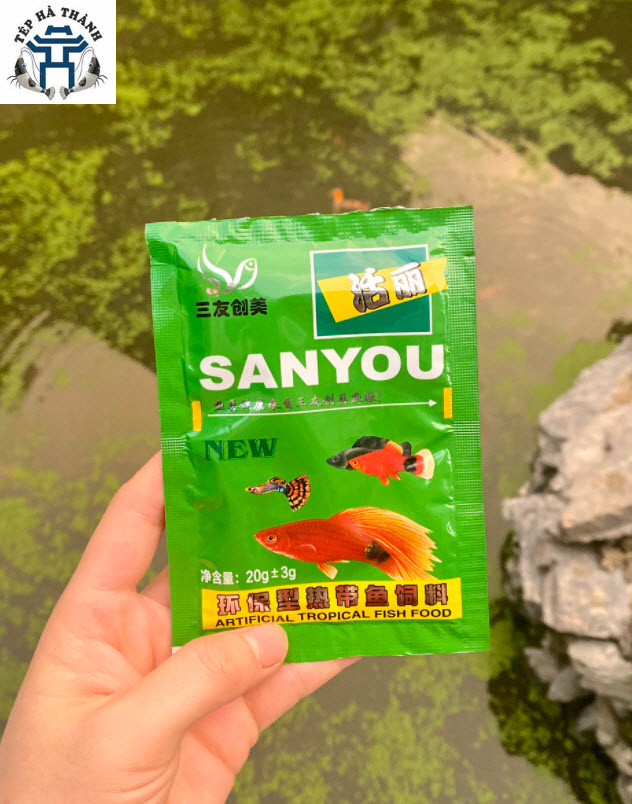 [Hoàn Tiền 10%] Thức Ăn Cá Cảnh SANYOU - Cám Cá Cho Mọi Loại Cá Cảnh
