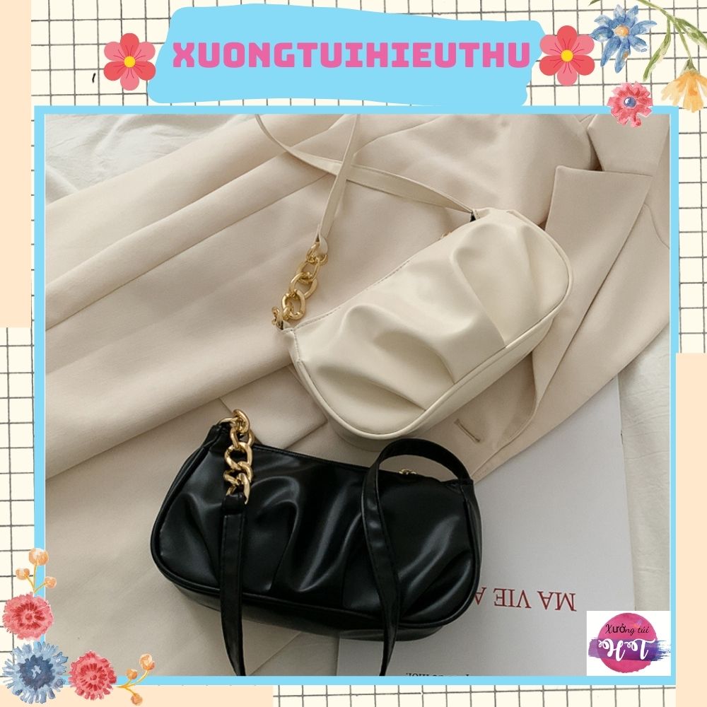 Túi kẹp nách chếp ly phong cách hàn quốc xtht 474