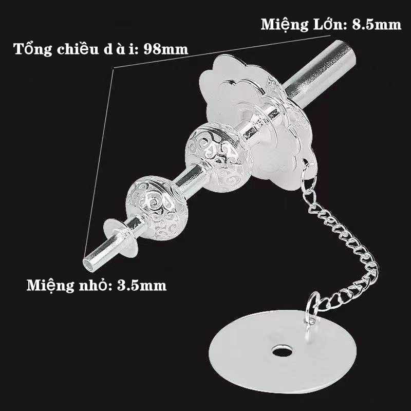 Công nghệ mạ bạc dày, hoa điêu khắc, thiên tâm kèn xôna, đồng thau, lõi kèn xôna, phụ kiện kèn xôna chuyên nghiệp