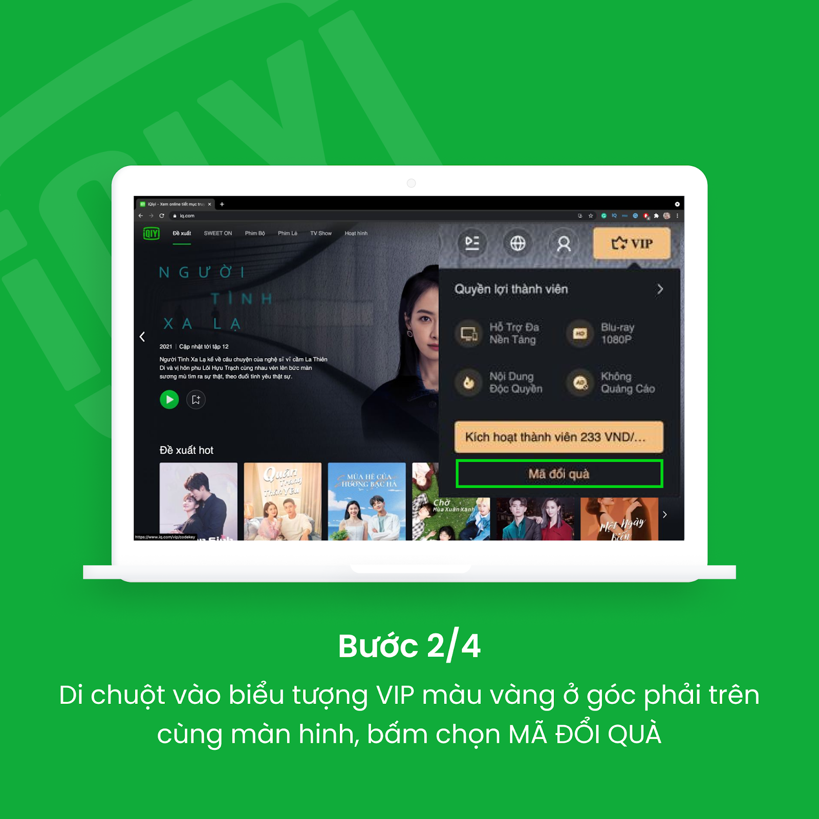 VIP iQiyi 1 tháng
