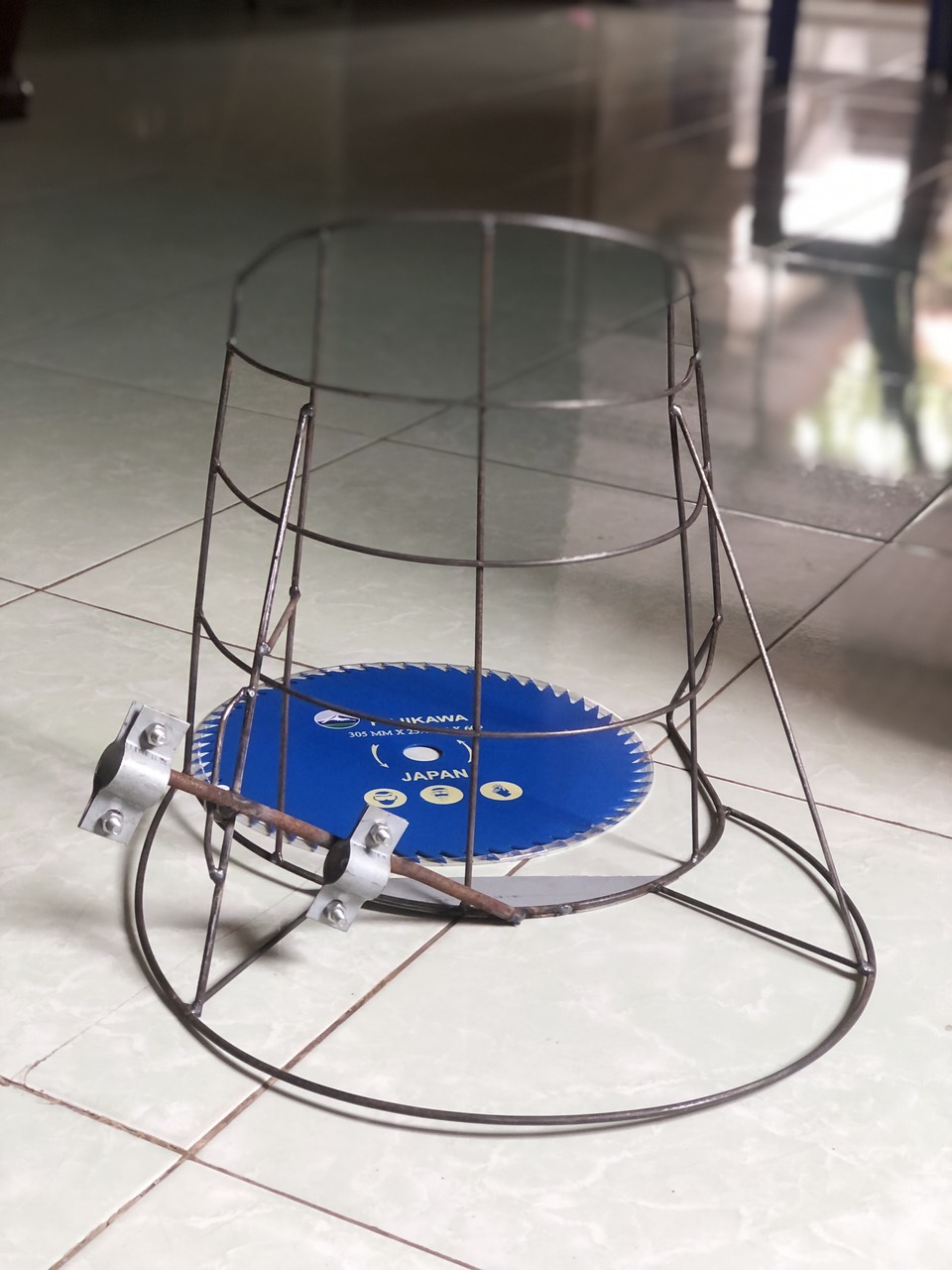 Bộ lồng gặt lua cat bông covi