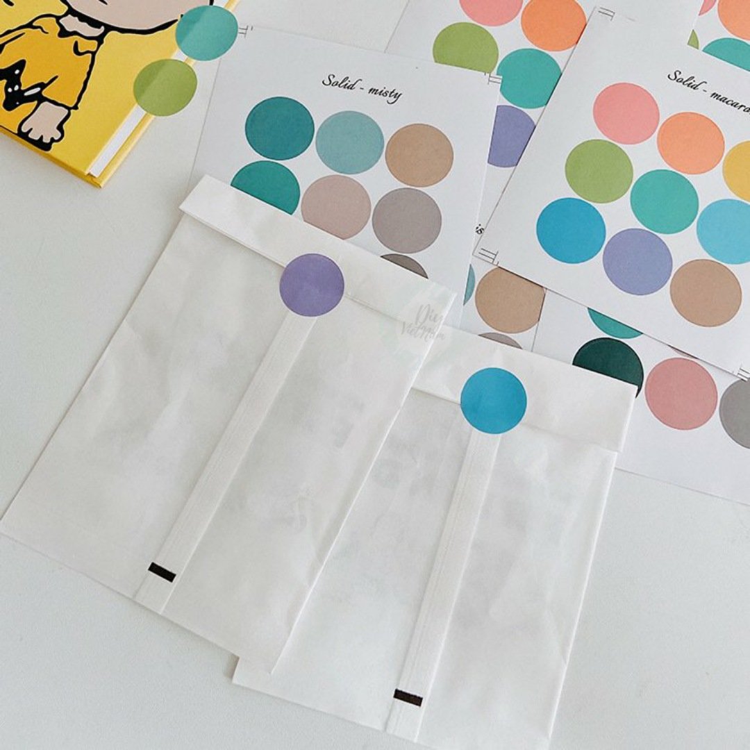 [HCM]STICKER 9 DOT TRÒN