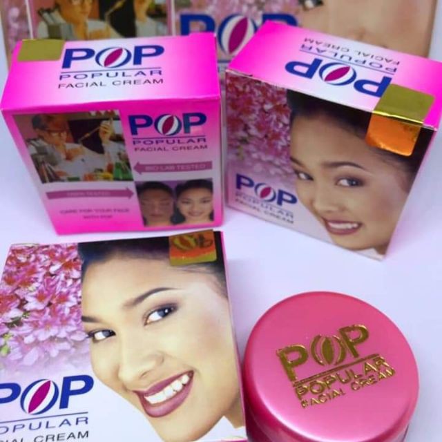 Combo 6 hộp kem Pop Kem dưỡng da Pop Popular Facial Cream MixASale