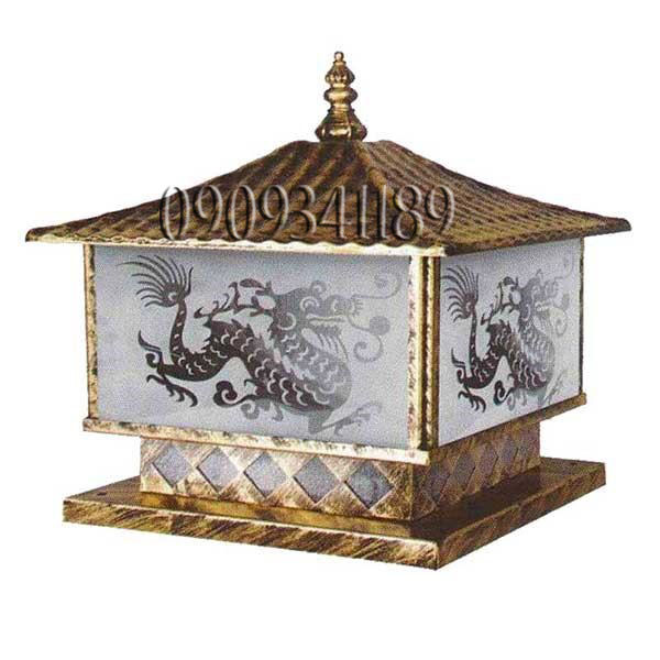 [HCM]Đèn trụ cổng - Đèn trụ bờ bao - Đèn trụ hàng rào D300