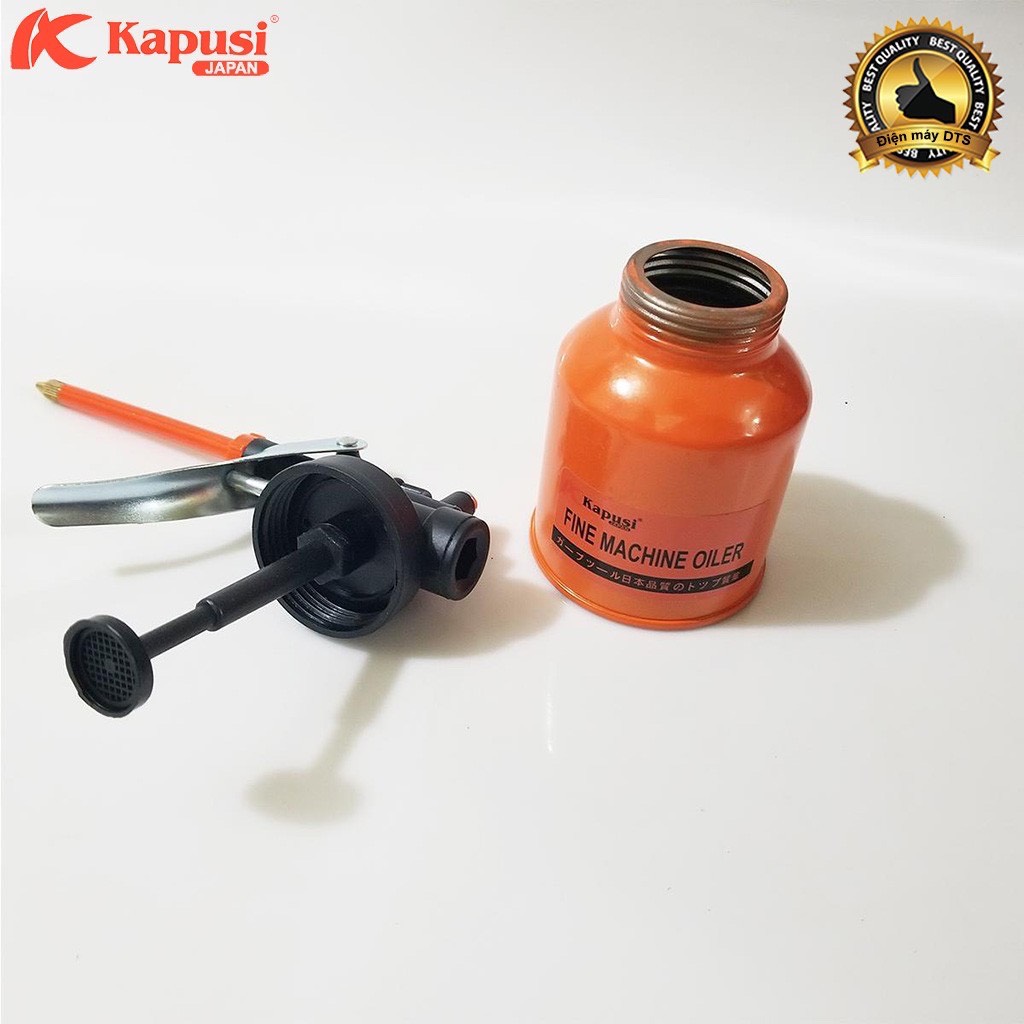 [HCM]Bình châm nhớt sắt 200ML Kapusi chuẩn Nhật