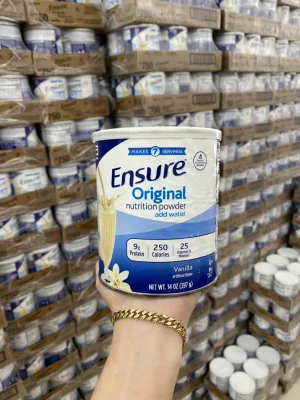 [HCM][DATE 2023] Combo 4 lon sữa bột ensure original nutrition powder 397G