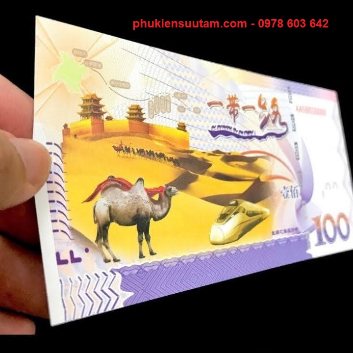 Tờ Lưu Niệm 100 Con Đường Tơ Lụa - SP000143