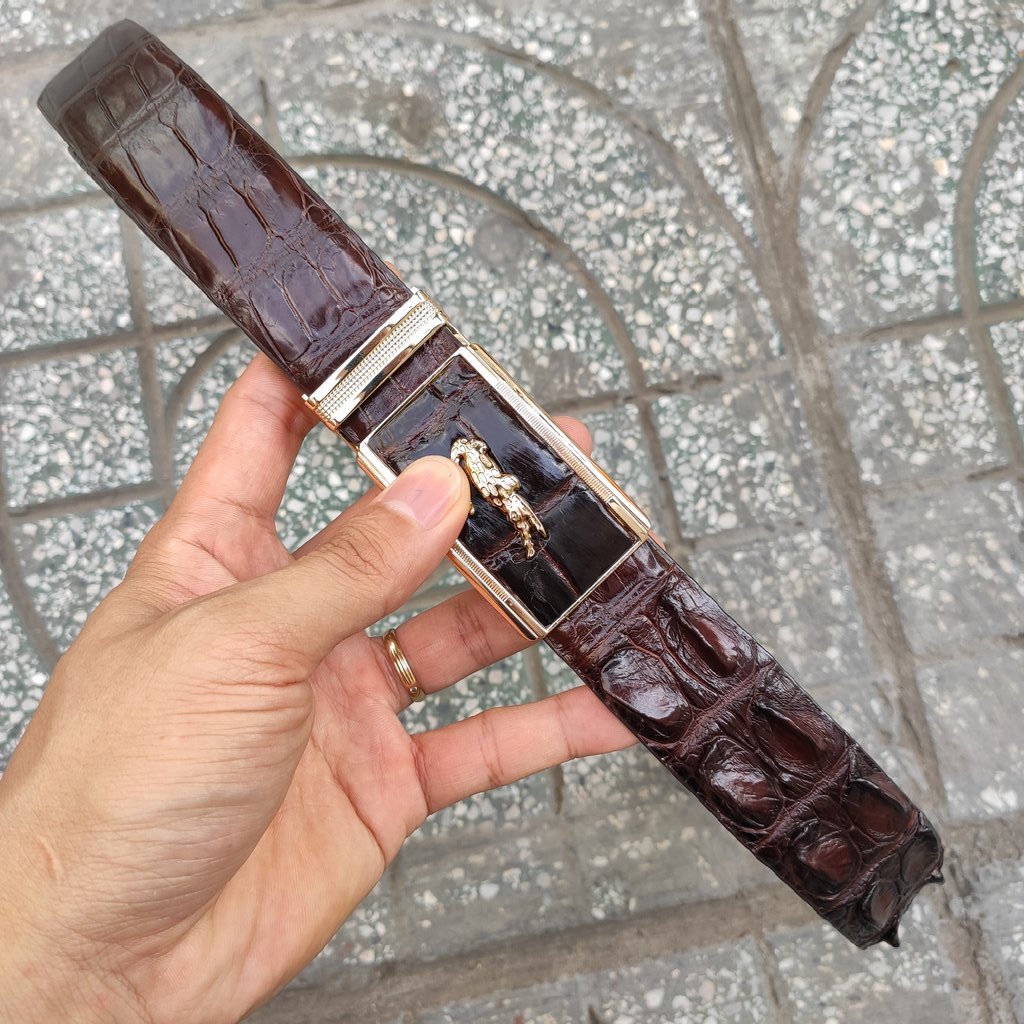 [FREE SHIP] Thắt Lưng Da Cá Sấu [RẺ VÔ ĐỊCH] Cam Kết Da Cá Sấu Thật 100%