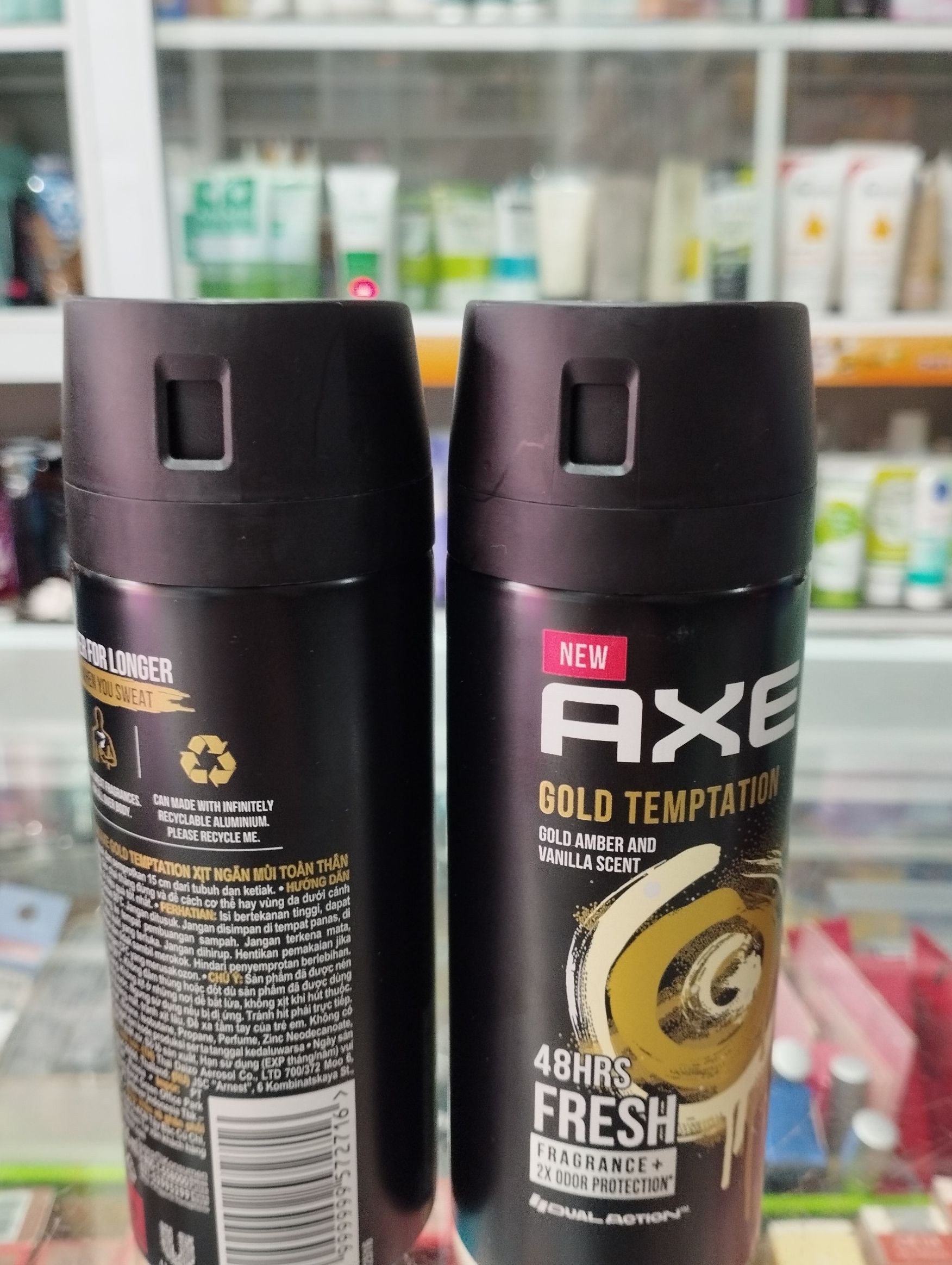 Xịt khử mùi AXE Gold Temptation 135ml
