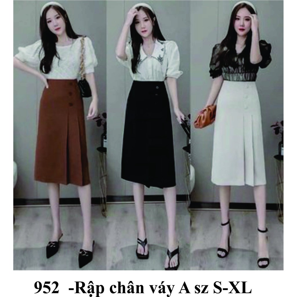 Rập chân váy a mã 952- giấy a0