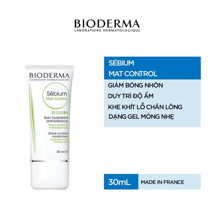 [BD]Kem Dưỡng Kiềm Dầu Bioderma Sebium Mat Control 30ml