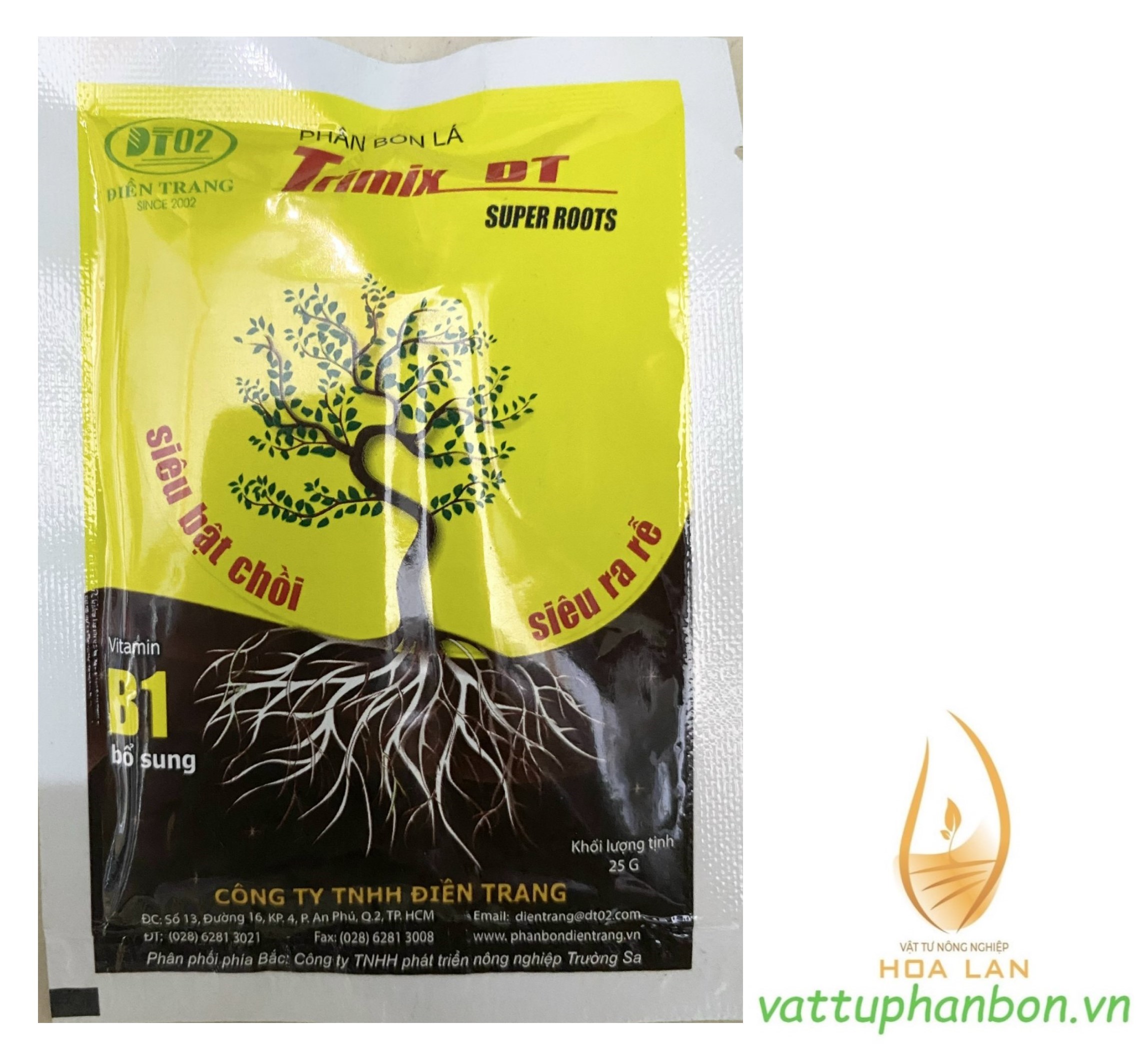 Phân Bón Lá Trimix DT Super Roots - Siêu ra rễ - #628A# 25g