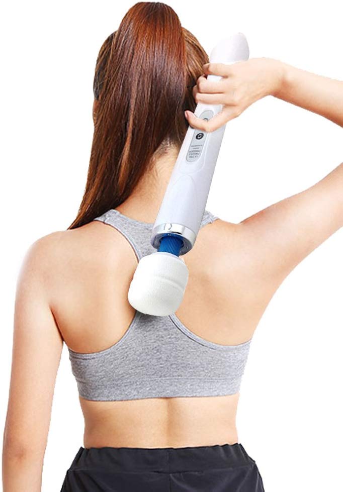 Máy Massage HV280 Toàn Thân + Tặng Kèm 1 SP Ngẫu Nhiên -  Magic Wand massager with 10 vibration patterns Powerful Speeds - Mang đến cảm giác thoải mái, dễ chịu khắp toàn thân body