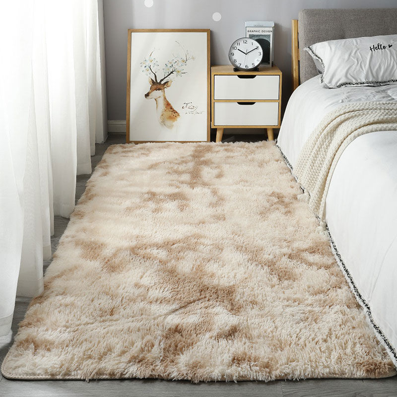 Thảm lông trải sàn màu loang size 1,4M x 2M