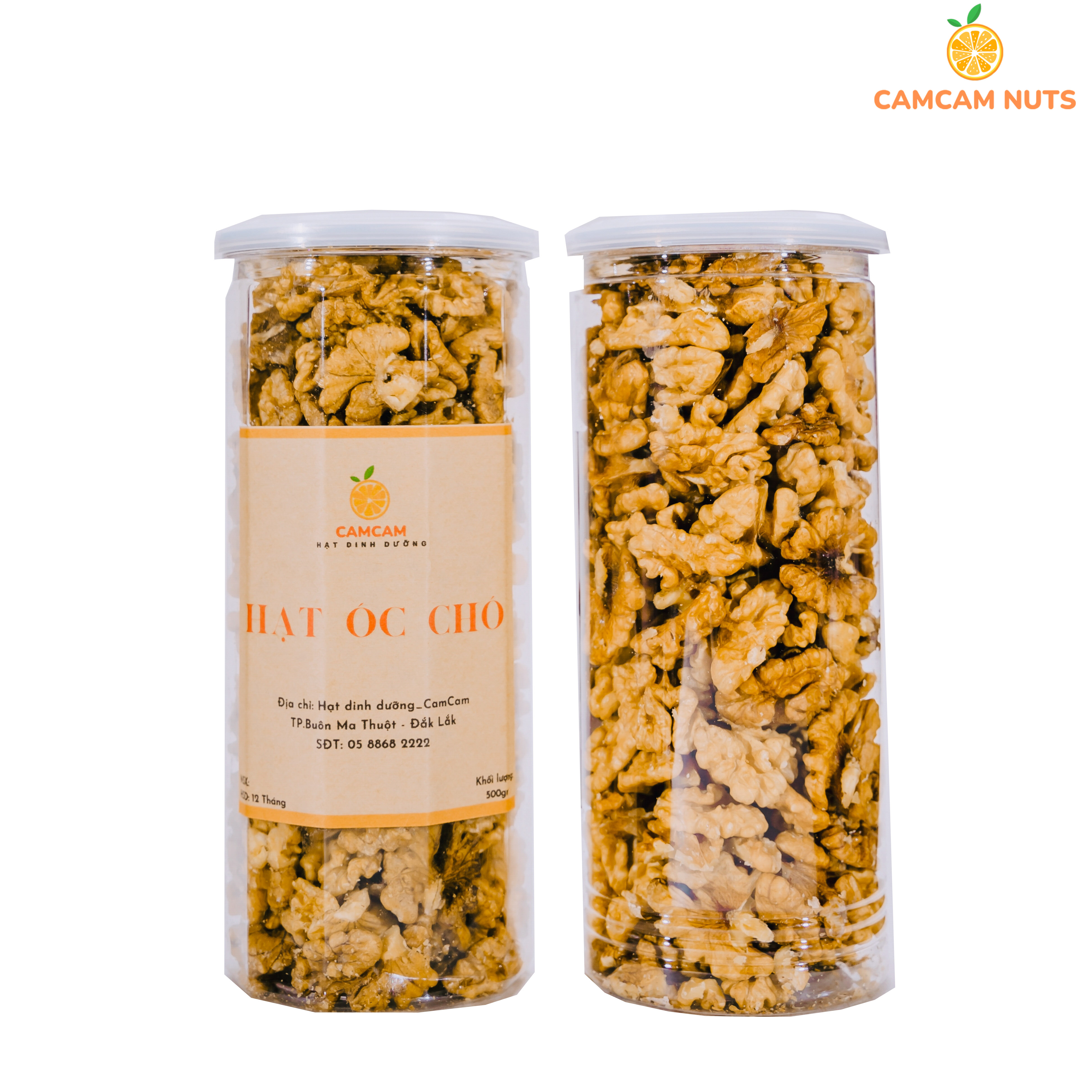Nhân Hạt Óc Chó Vàng Cao Cấp Date mới, thơm ngon 500GRAM