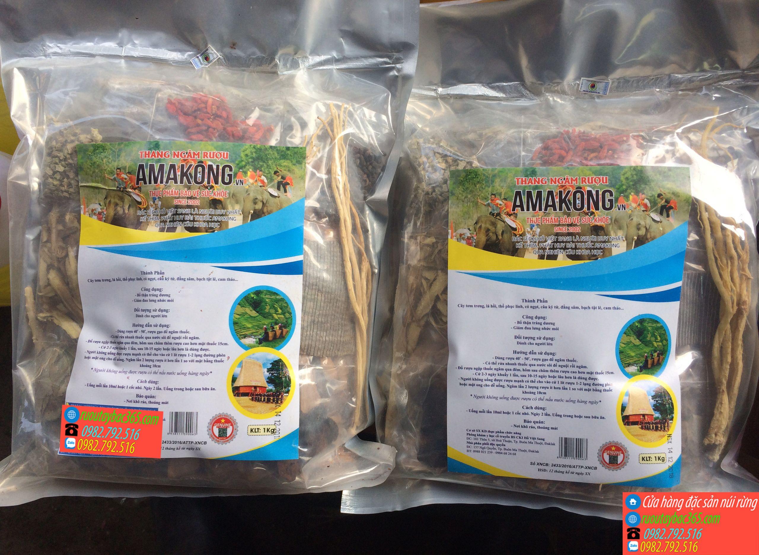 Thang AMAKONG đặc sản Tây Nguyên