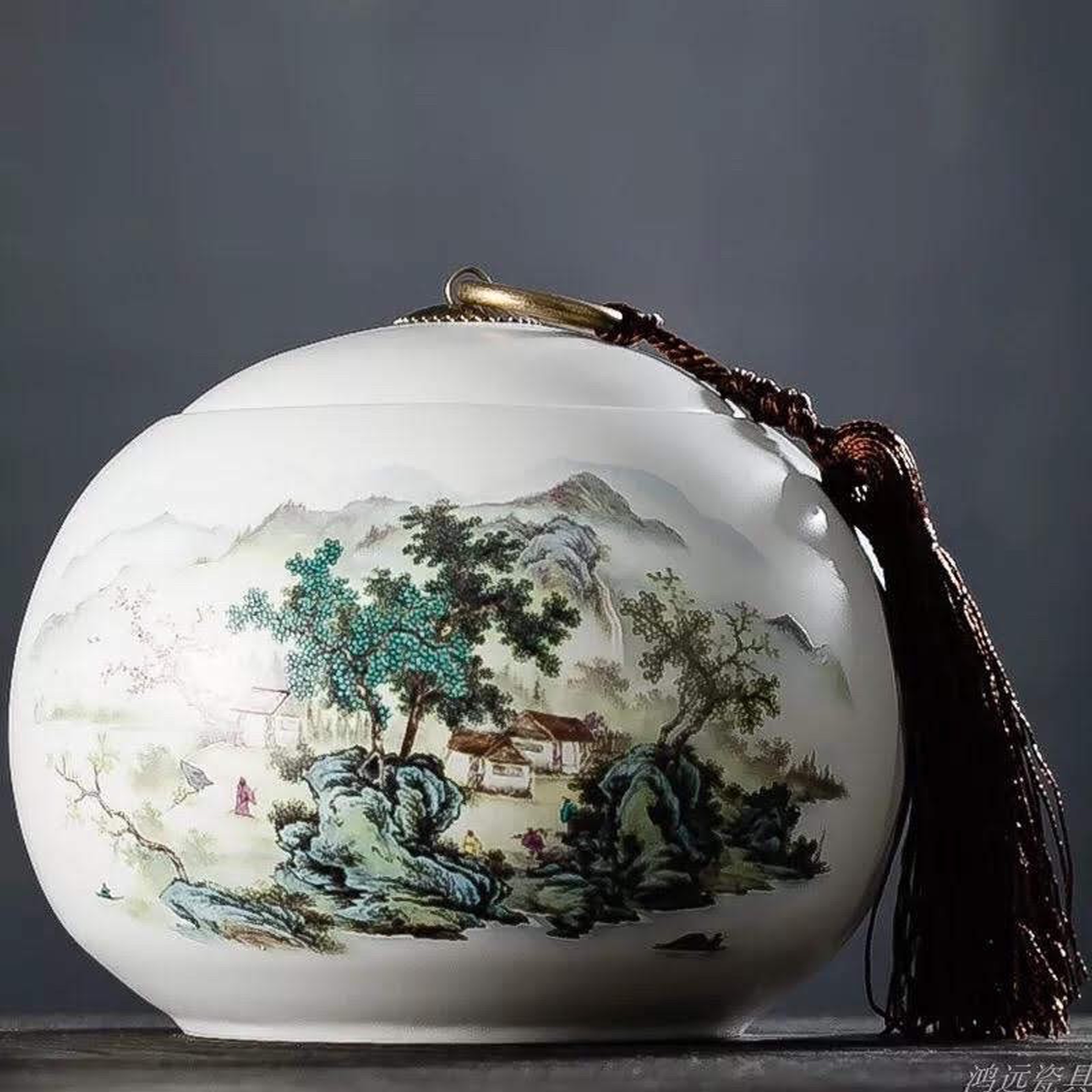 Hũ gốm đựng chè