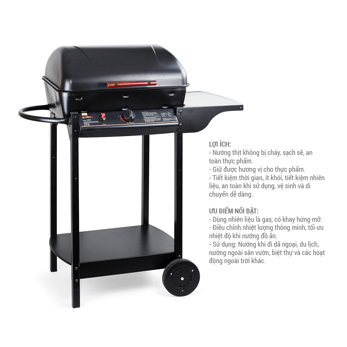 Bếp nướng Goldsu dùng gas BBQ  11991
