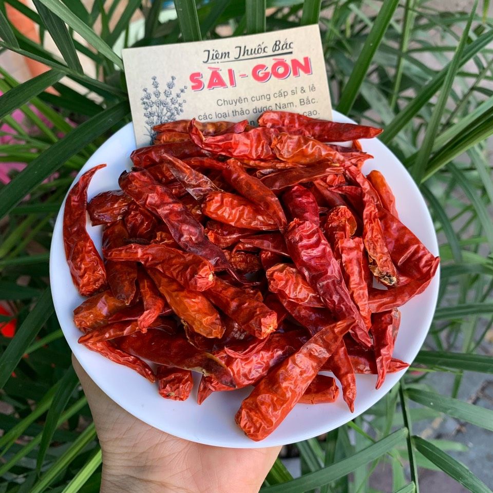 [HCM]Ớt Khô Nguyên Trái 100g