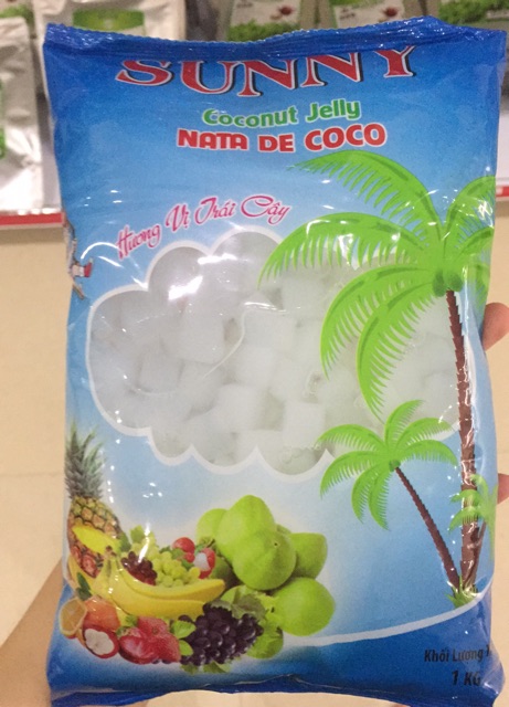 Thạch dừa túi