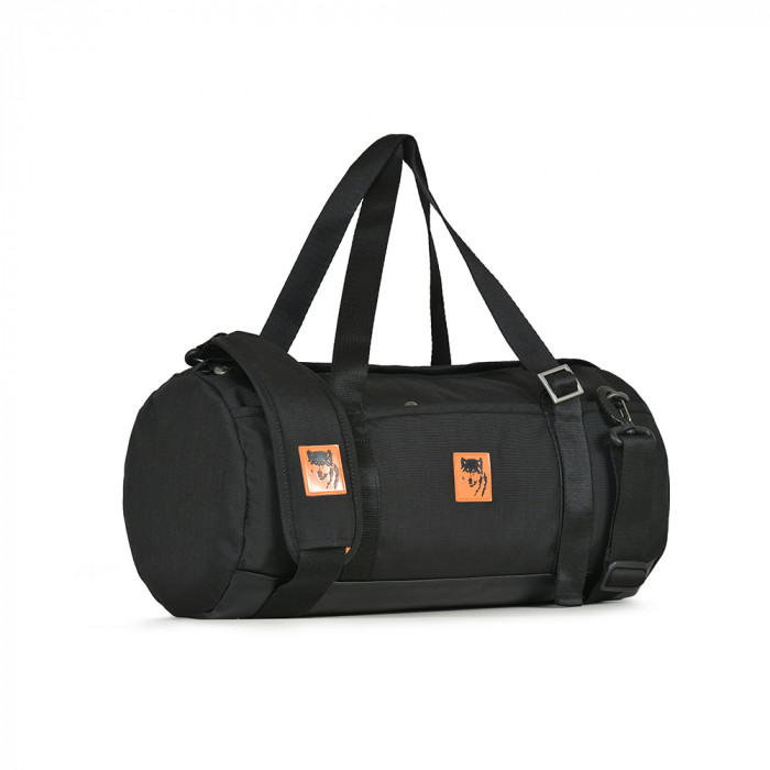 [HCM][Đại SALE] [Tặng Kèm Vớ] Túi Trống Tập Gym Thể Thao Cao Cấp Mikkor The Sporty Gymer-Black Kích thước: 42 x 20 20 cm