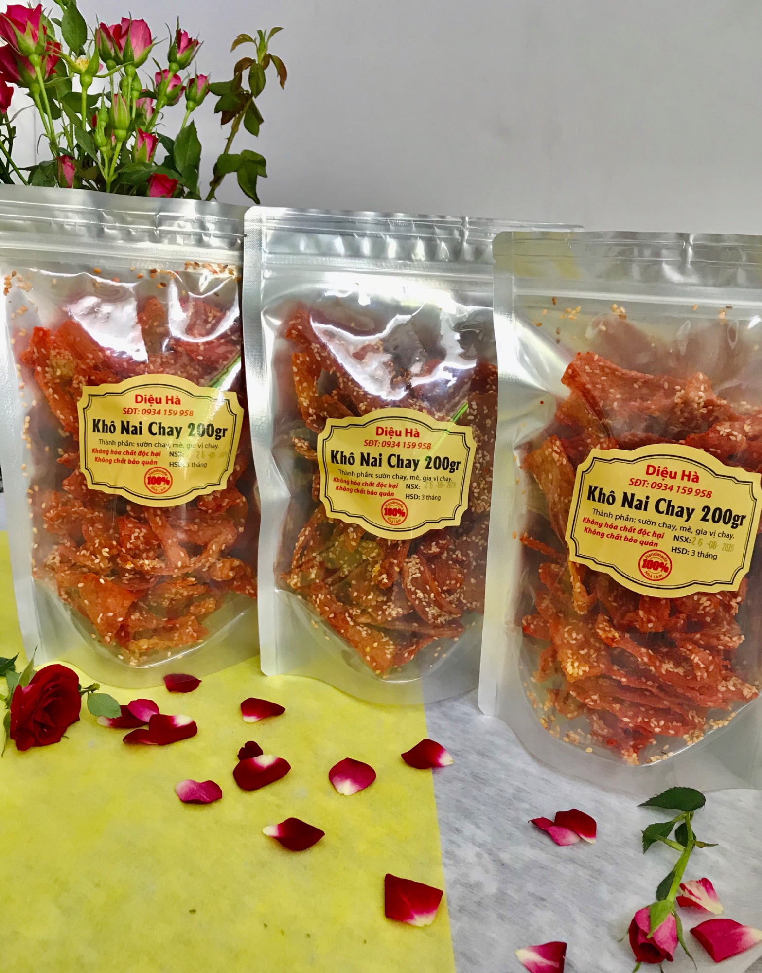 [HCM]Khô Nai Chay Nhà làm thủ công 1 KG