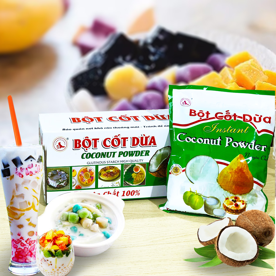Bột Cốt Dừa Tuấn Phương 50g ( Gói )-a2
