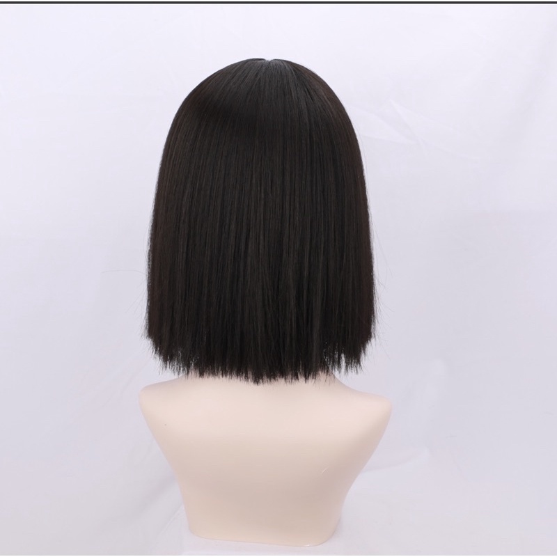 Tóc giả thẳng, 50k cả đầu thẳng ngắn 35cm - mã dl116