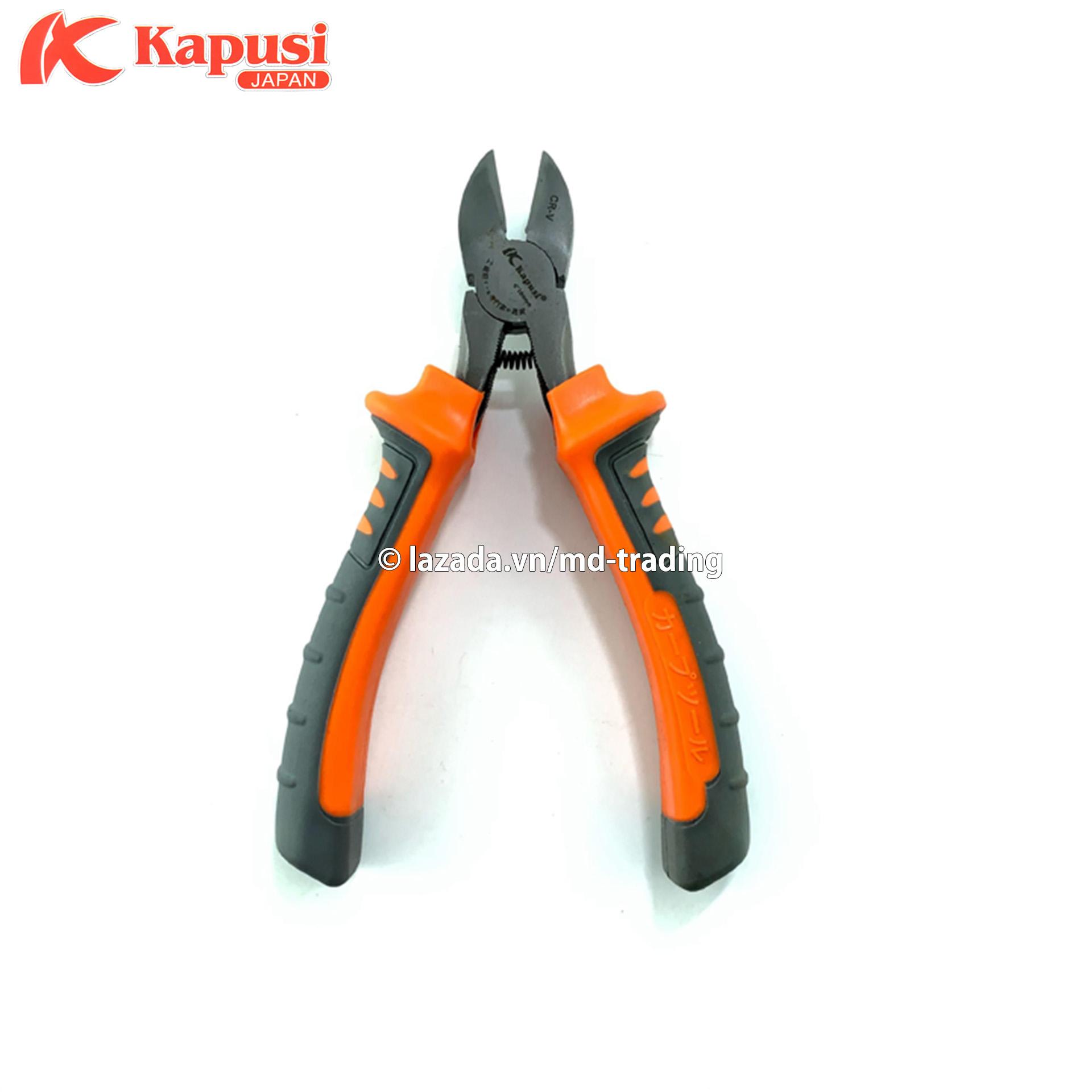 Kìm cắt cao cấp thép Nhật CR-V  Kapusi Japan 6 inch (150mm)