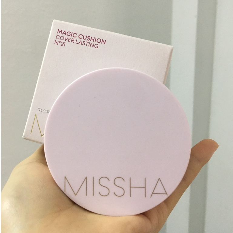 Foundation makeup water shape Missha velvet finish cushion SPF/Magic Cushion cover lasting 50 +/PA +++ 15g
