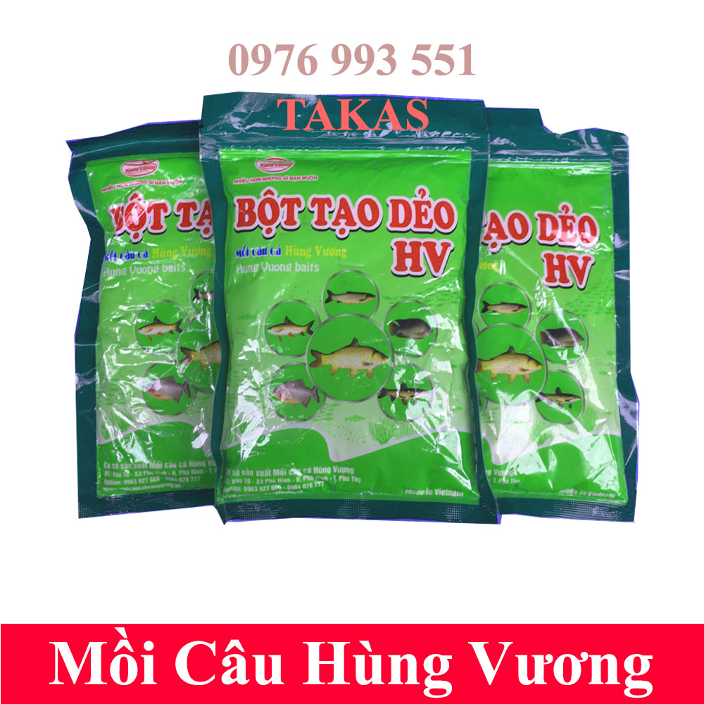 Bột Tạo Dẻo cho Mồi Câu Cá ( Mồi câu Hùng Vương ) gói 150g