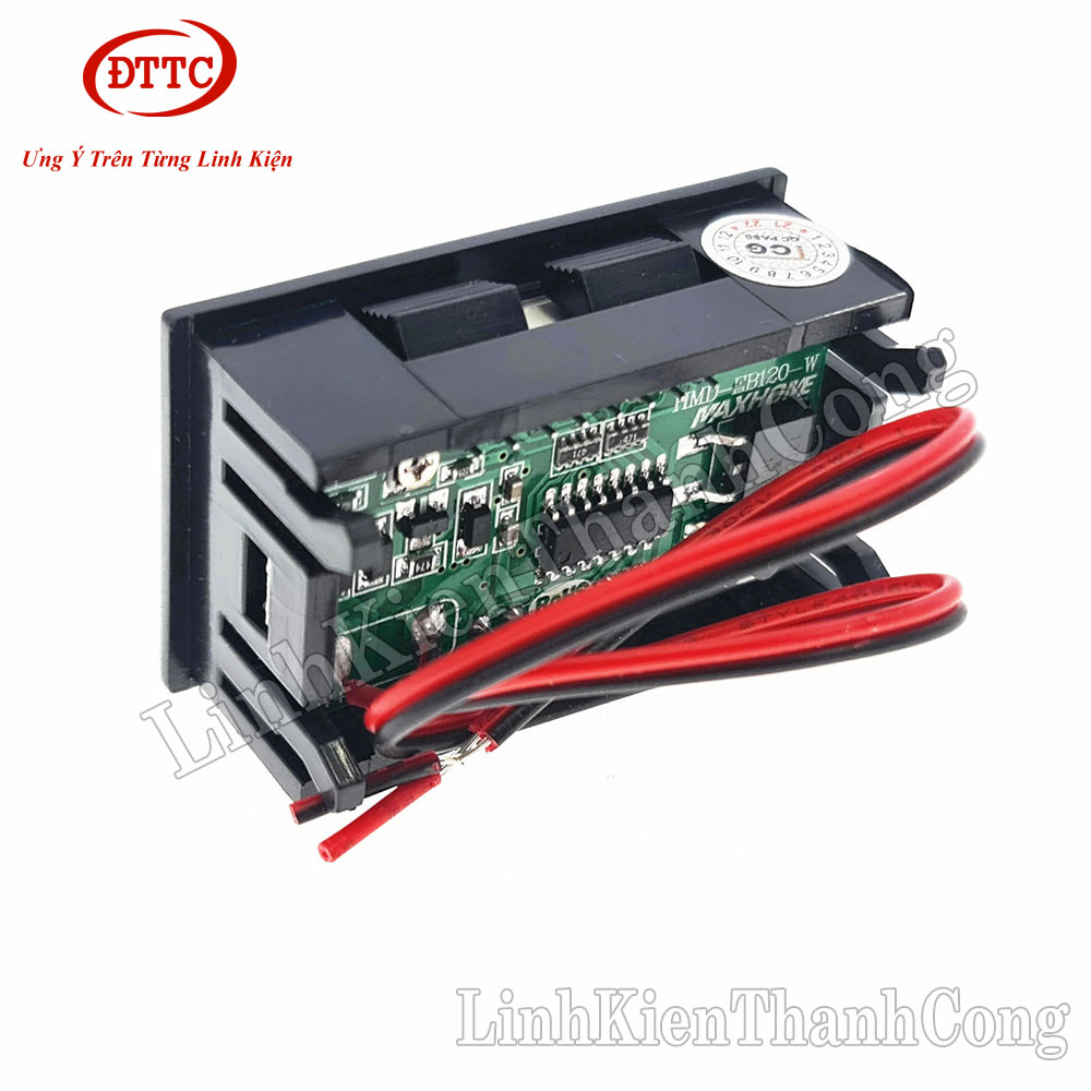 Đồng Hồ Đo Điện Áp 12V 24V + Dung Lượng Acquy