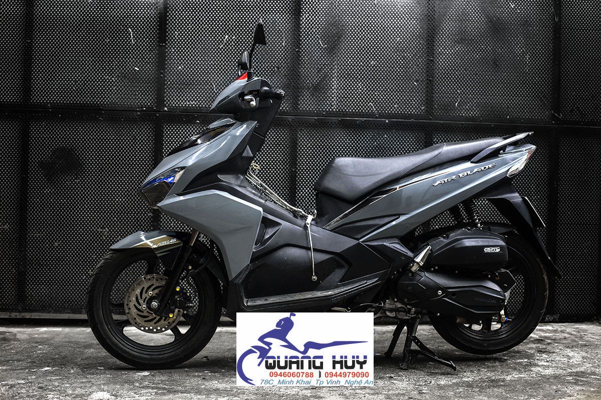 Tem trùm airblade xám xi măng,team decal ab 2016-2019