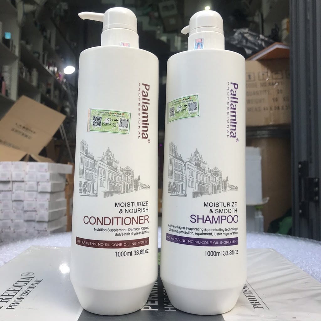 Pallamina Moisturize & Smooth Collagen Keratin Shampoo 1000ml