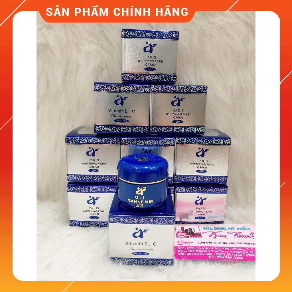 Kem Vitamin E, C PEARL CREAM PARIS sạch nám