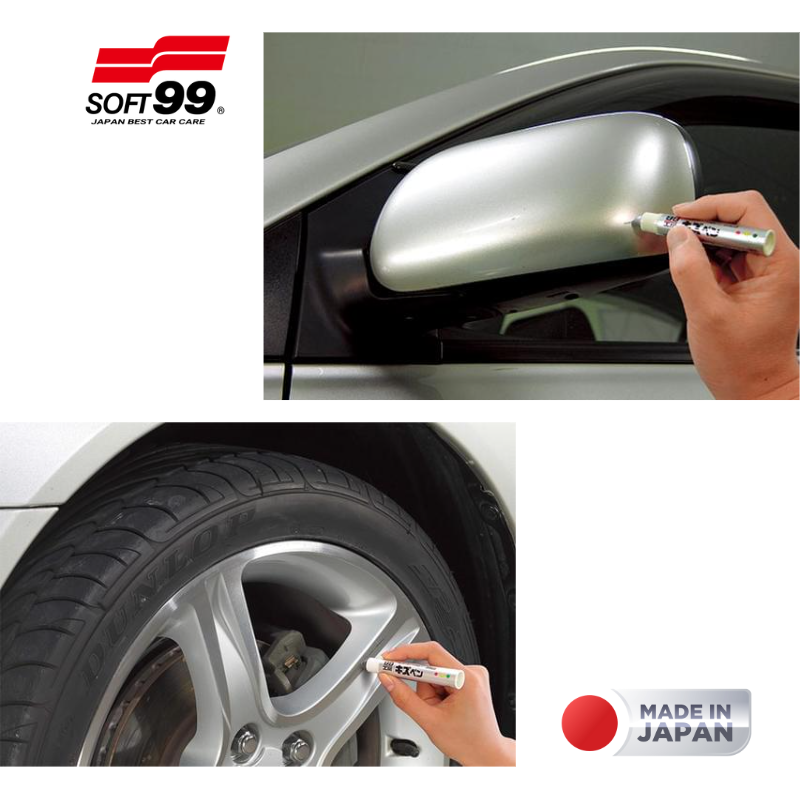 [HÀNG NHẬT - GIÁ TỐT] BÚT LẤP VẾT XƯỚC SƠN Ô TÔ MÀU ĐEN XÁM KIZU PEN METALLIC BP-60 | SOFT99 JAPAN