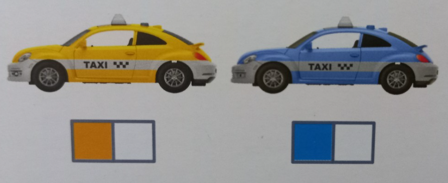 ĐỒ CHƠI MÔ HÌNH XE TAXI TỈ LỆ 1:16
