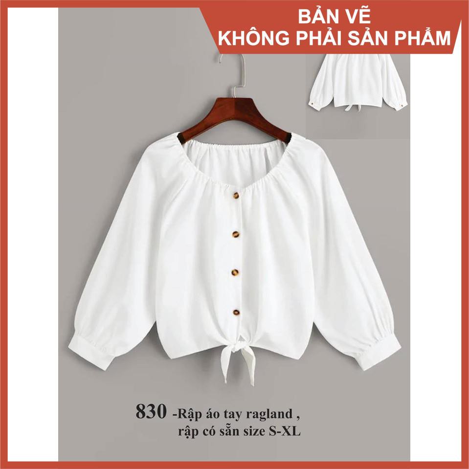 Rập giấy mã 830 (Bản vẽ) (BẢN VẼ)