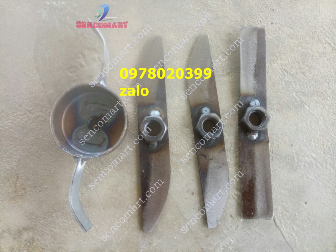 Xả kho bộ lưỡi dao lắp máy băm bèo tây
