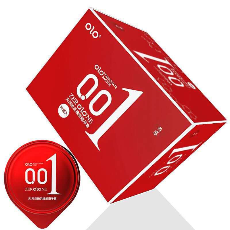 Bao cao su OLO siêu mỏng 001 - hộp 10 cái